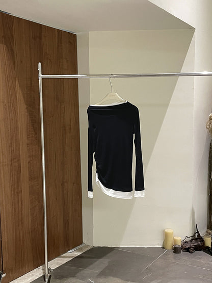 Colette Bicolor Knit Top