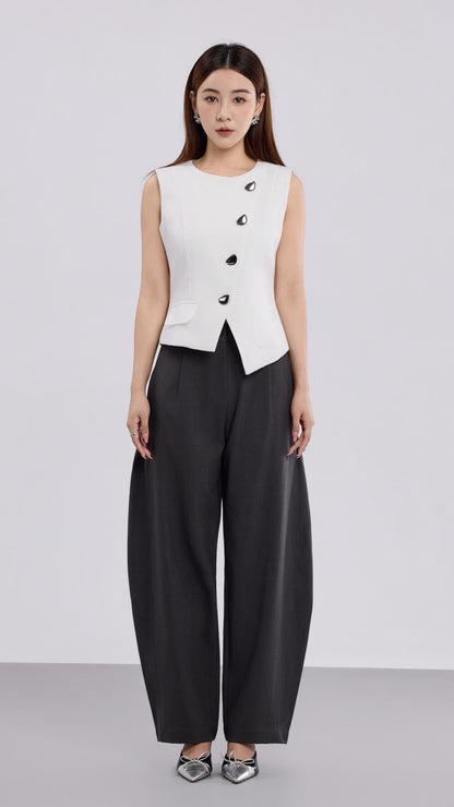 Autelia Button Down Tailored Vest
