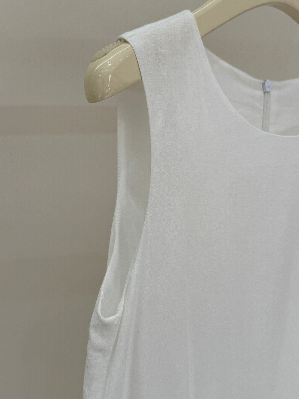 Kyla Cotton Linen Asymmetrical Dress