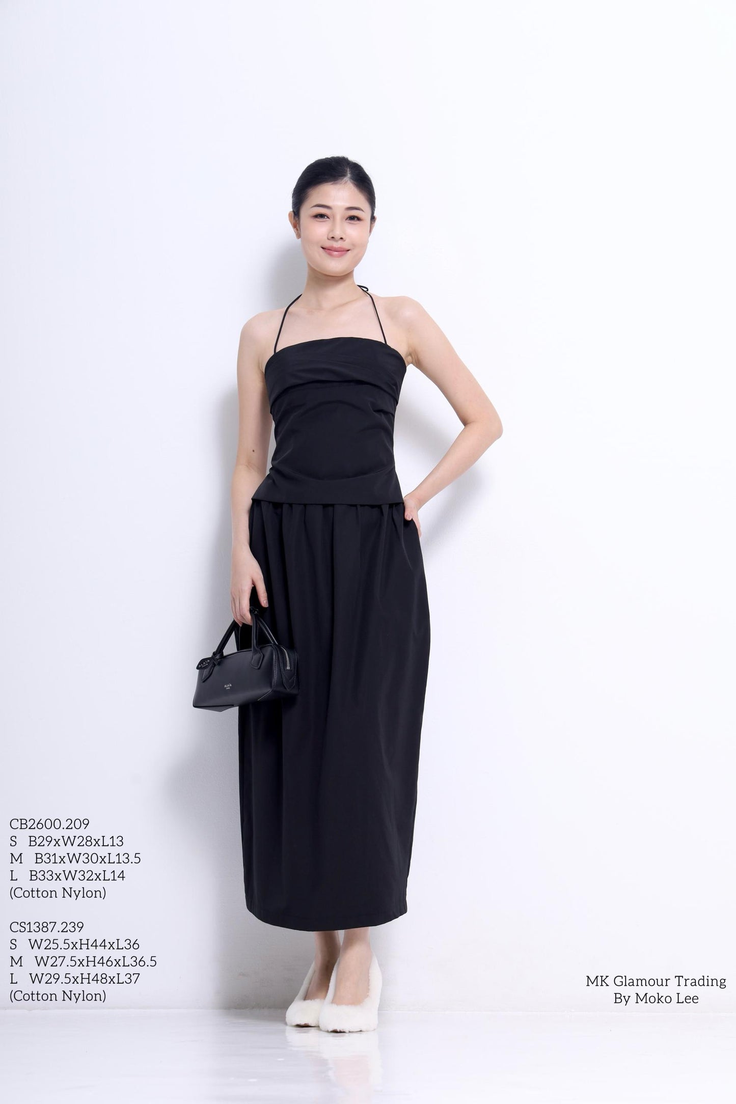Fanny Column Maxi Skirt