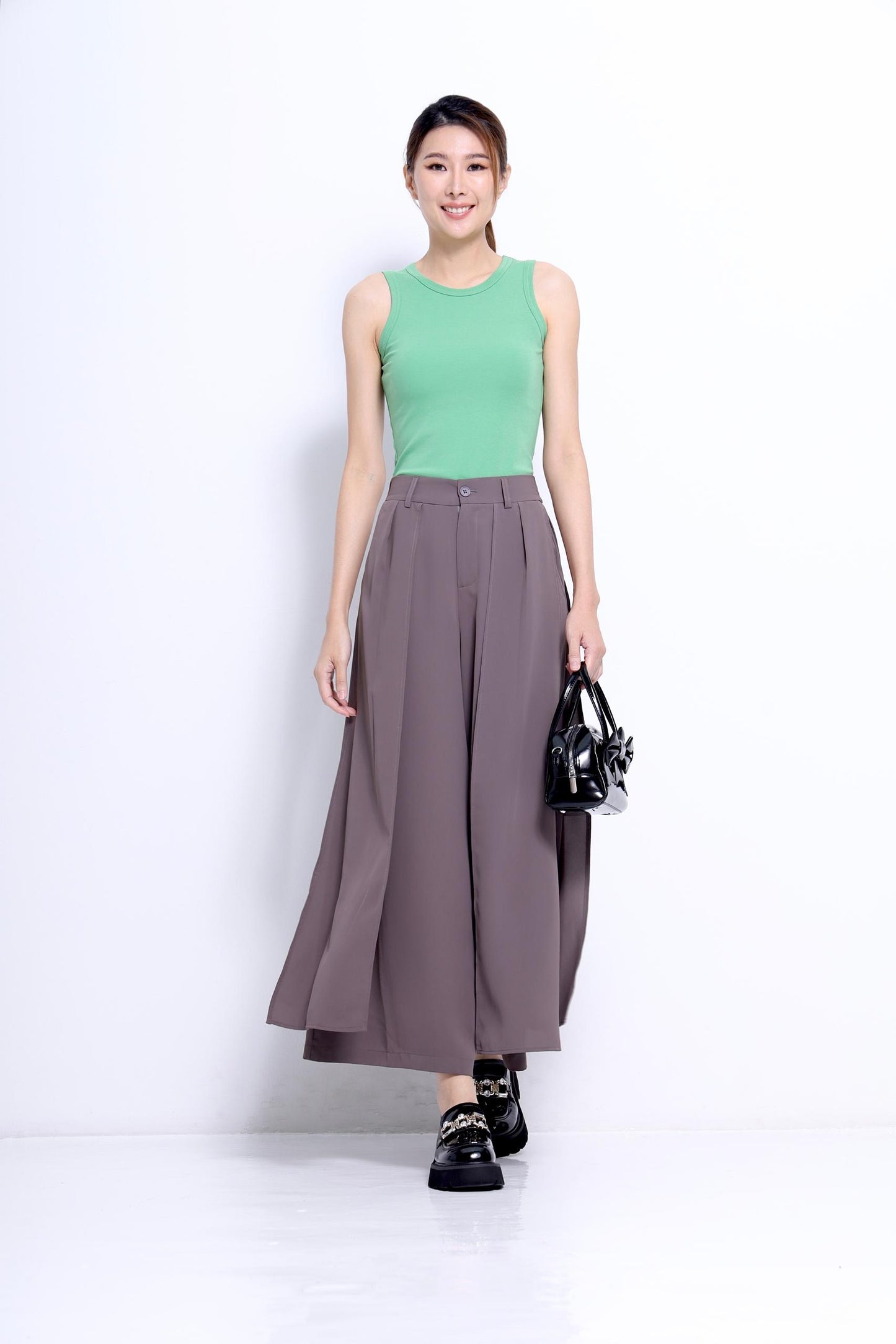 Blaire Asymmetrical Wide Leg Pants