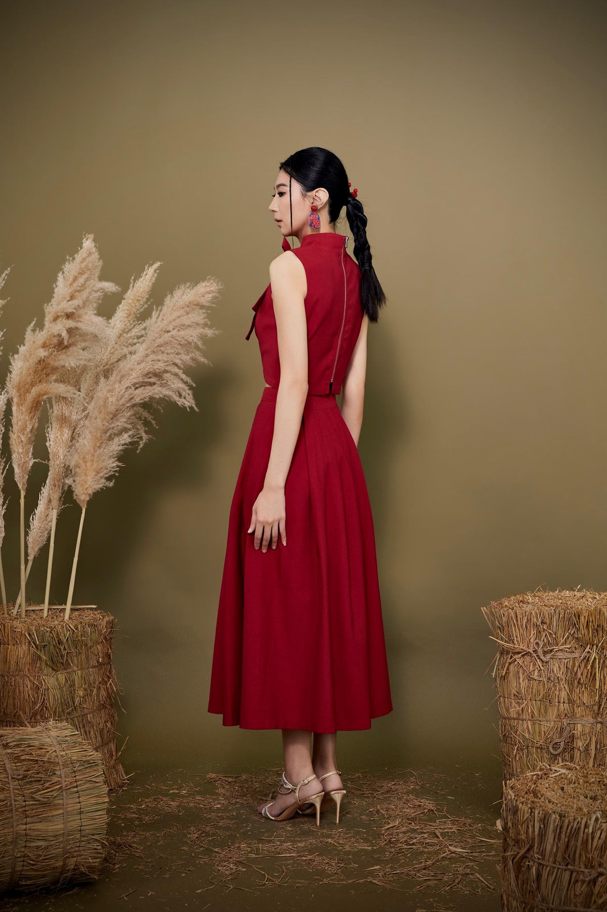 Ru Yi Orient A-line Skirt