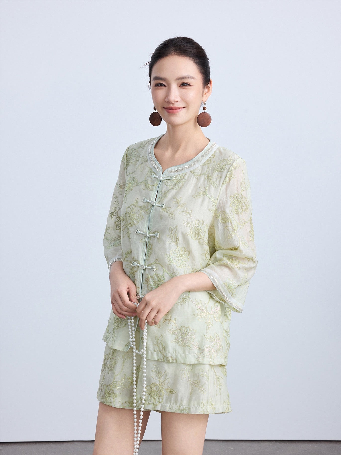 Si Yi Orient Silk Print Set