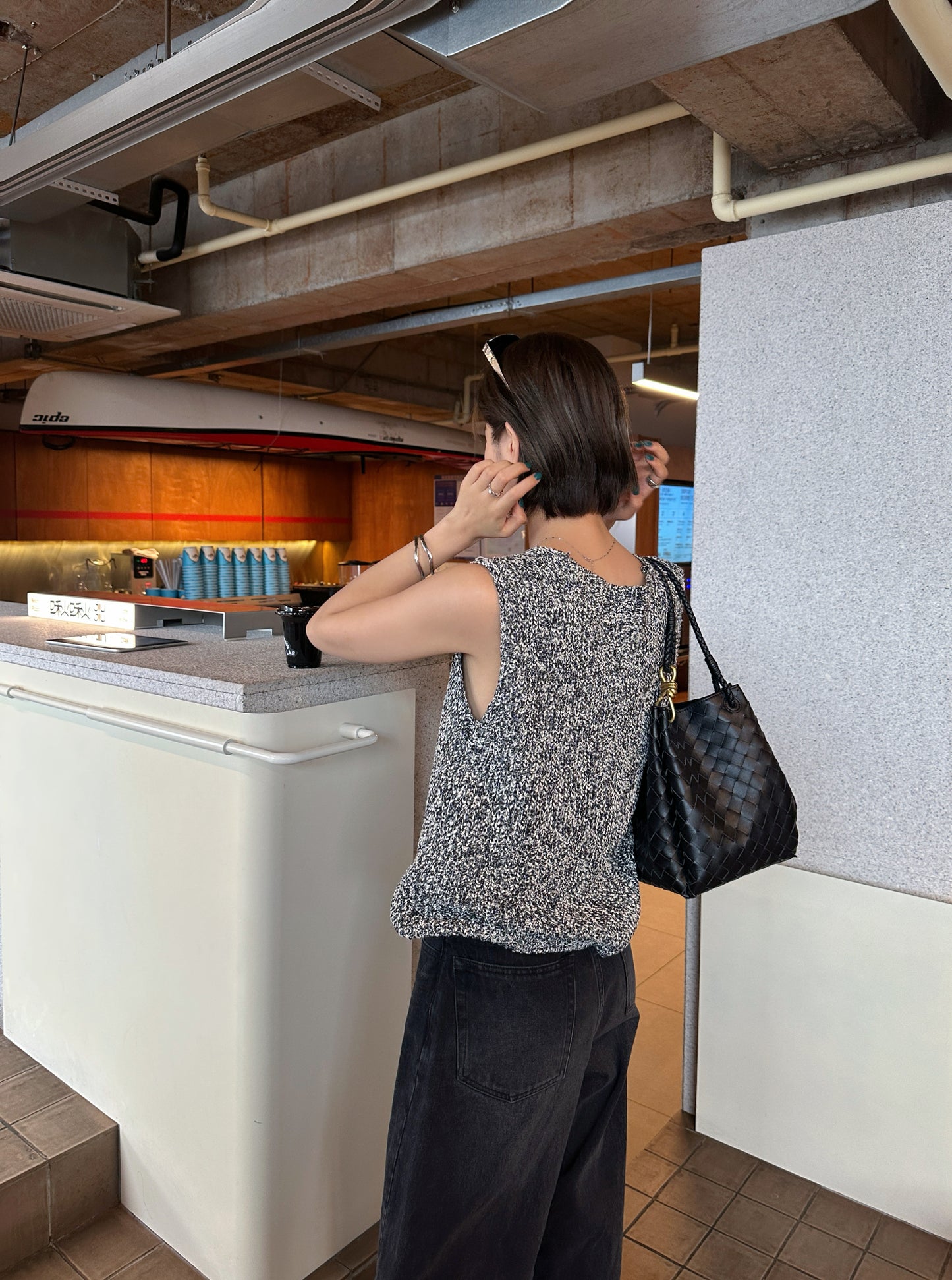 Vin Braided Knit Vest