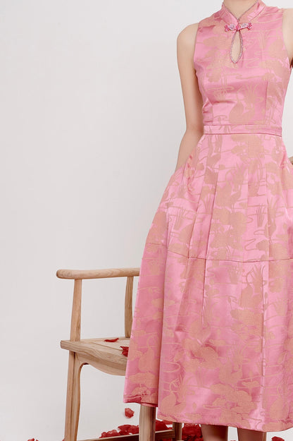 Zhen Orient Crystal Qipao Dress