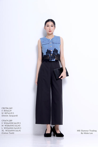 Sonya Straight Legged Tailored Pants