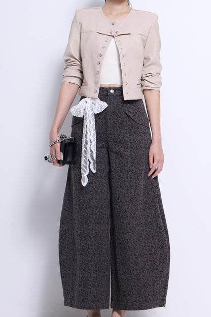 Ginna Cropped Officer Jacket