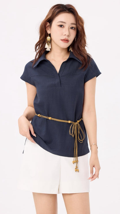 Ziri High Waist Tailored Shorts