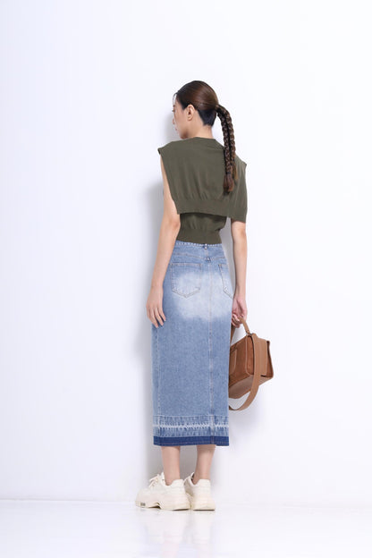 Josie 2 piece V-Neck Knit Vest