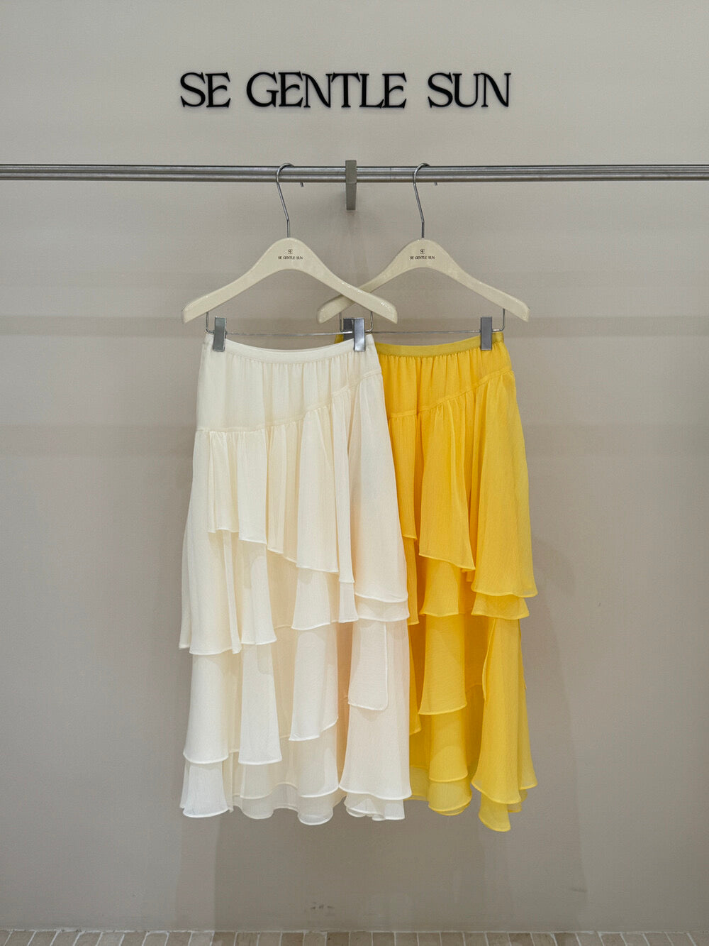 Gina Asymmetrical Layered Skirt