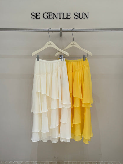 Gina Asymmetrical Layered Skirt