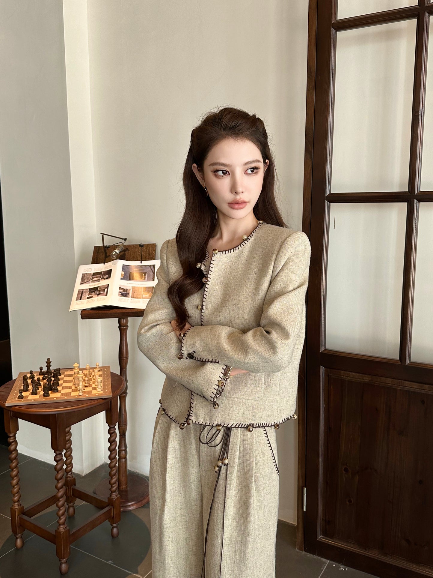 Blake Linen Jacket Setwear