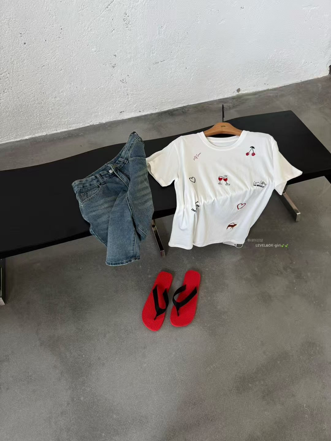 Love Yourself Embroidered Tee