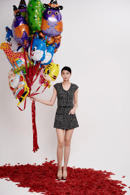 Gabrielle Tweed Vest