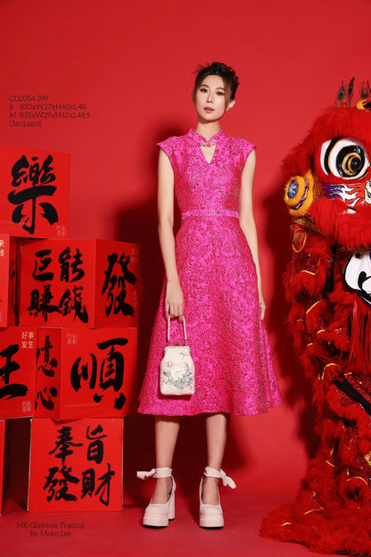 Yali Orient Jacquard Qipao Dress