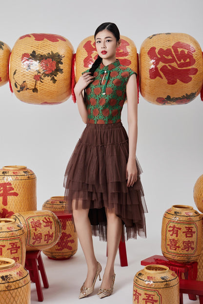 Jue Layered Tulle Skirt