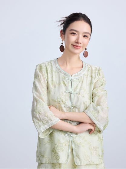 Si Yi Orient Silk Print Set
