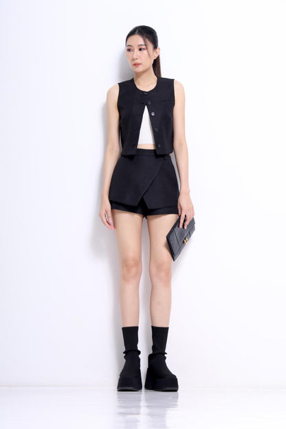 Sienna Overlap Tailored Shorts