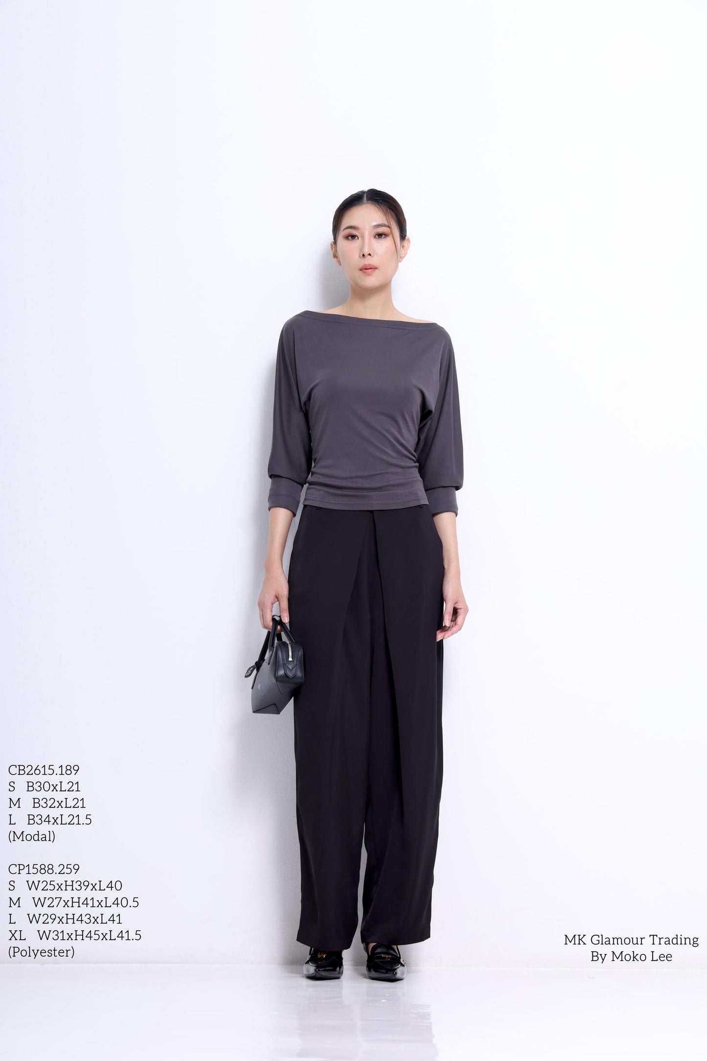 Ellie Square Neck Modal Tee