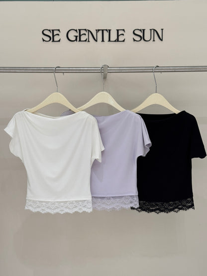 Marie Off Shoulder Lace Top