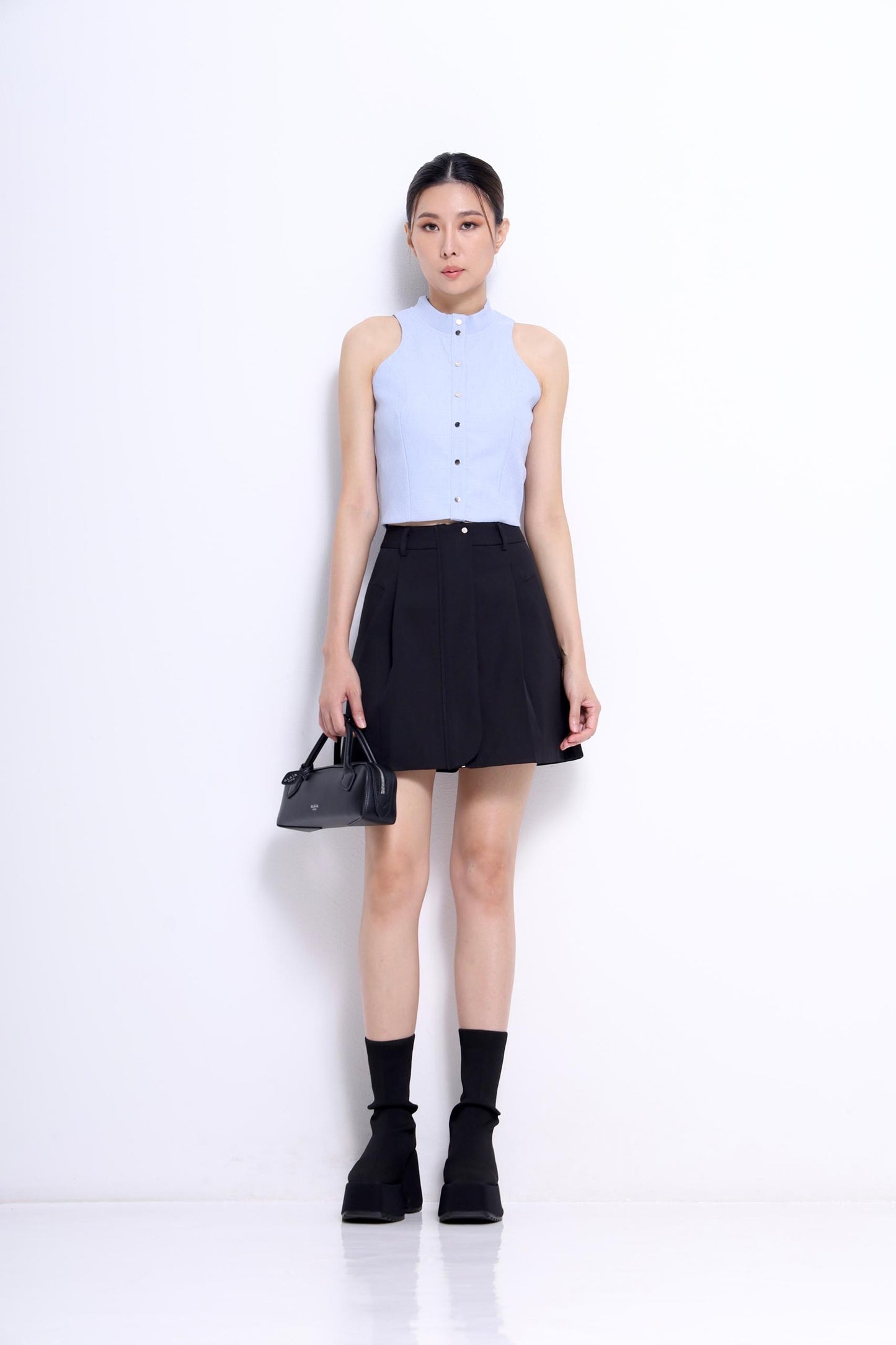 Renee A-line Overlap Skirt