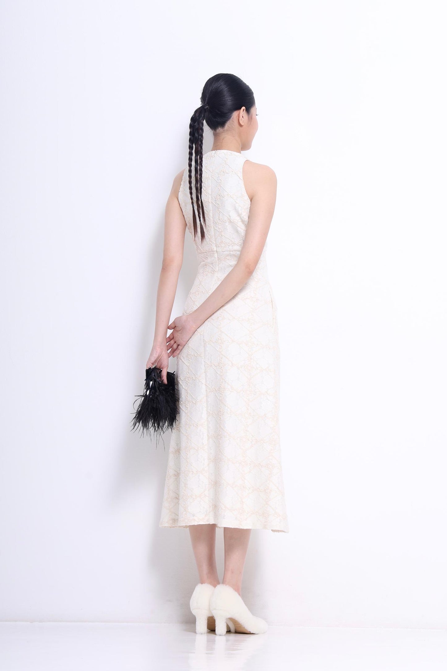 Rosalie V-neck Lace Dress