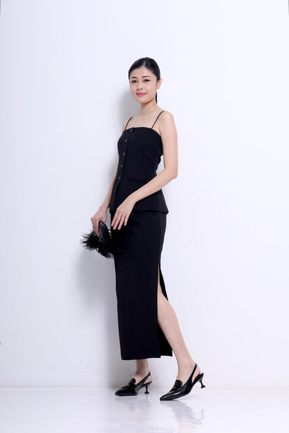 Bianca Column Maxi Skirt