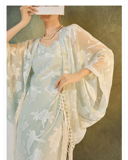Bi Lan Orient Tassle Dress Set