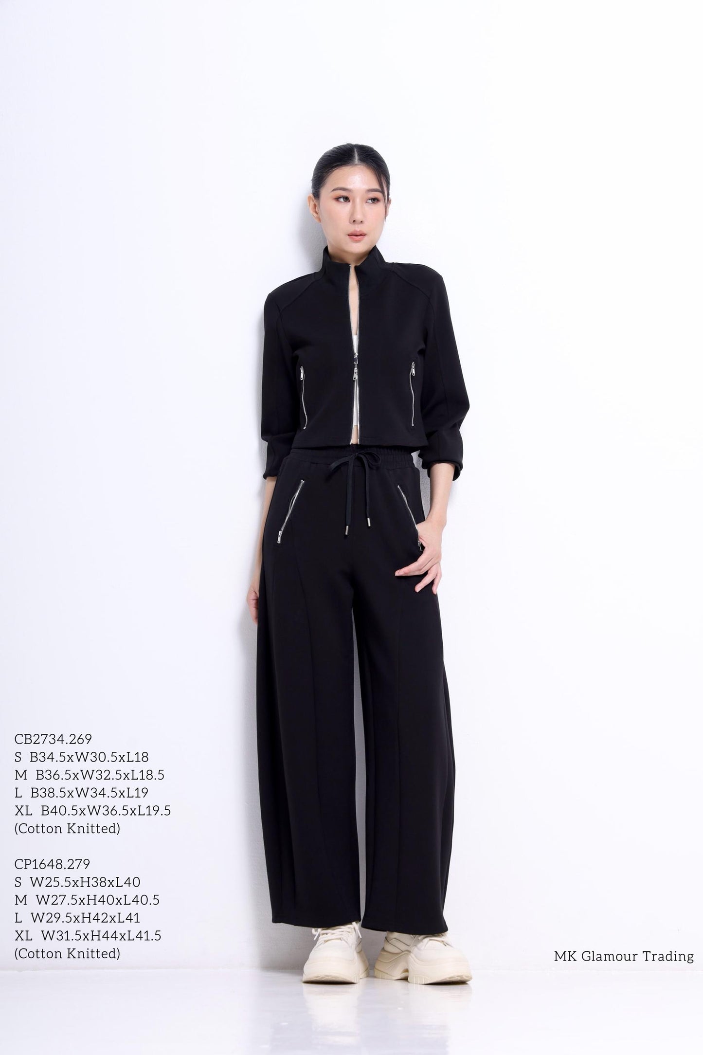 Zeya Barrel Track Pants