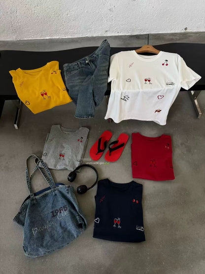 Love Yourself Embroidered Tee