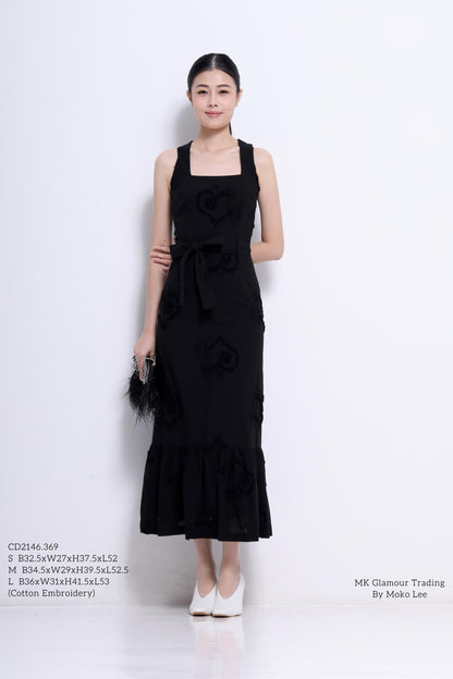 Aysha Embroidered Maxi Dress