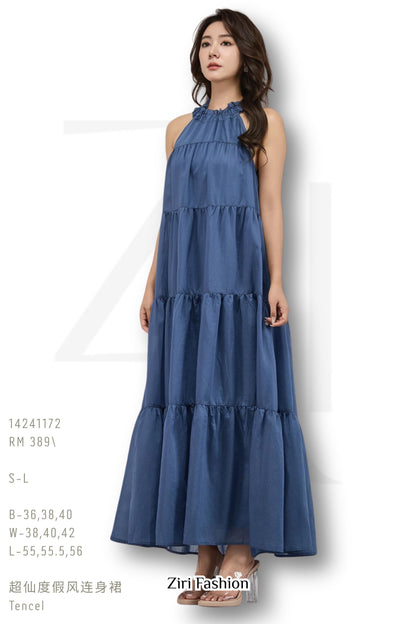Ziri Summery Tencel Dress