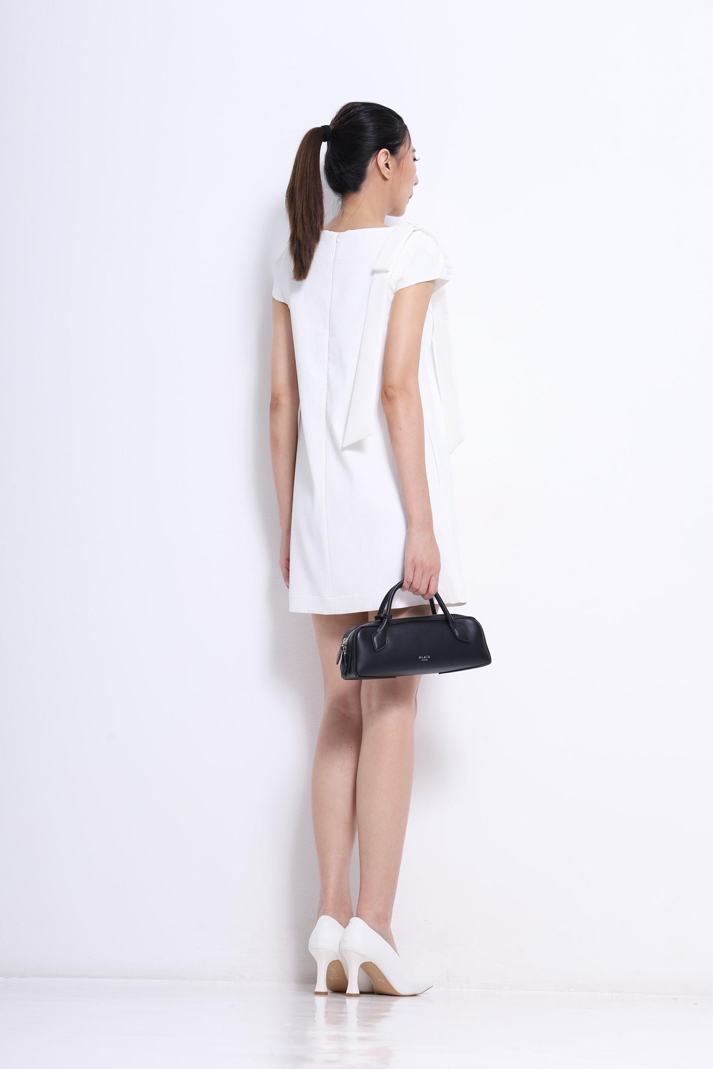 Candice Bow Babydoll Dress