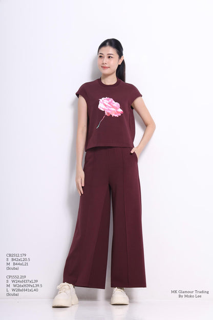 Rosa Scuba Track Pants