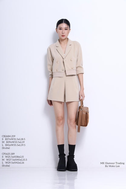 Carla Sporty Scuba Jacket