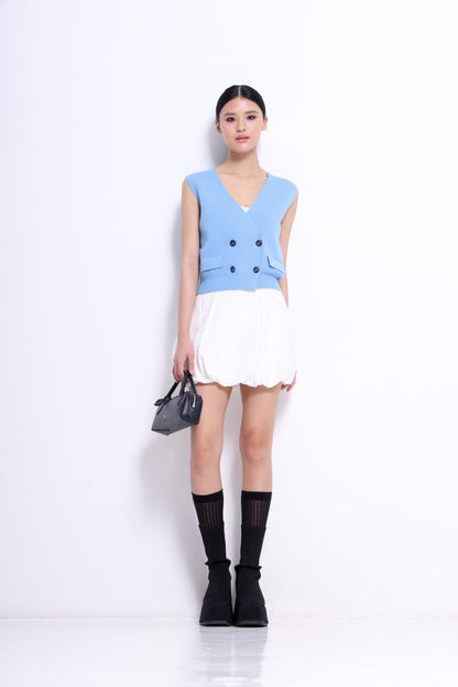 Lindsay V-Neck Knit Vest