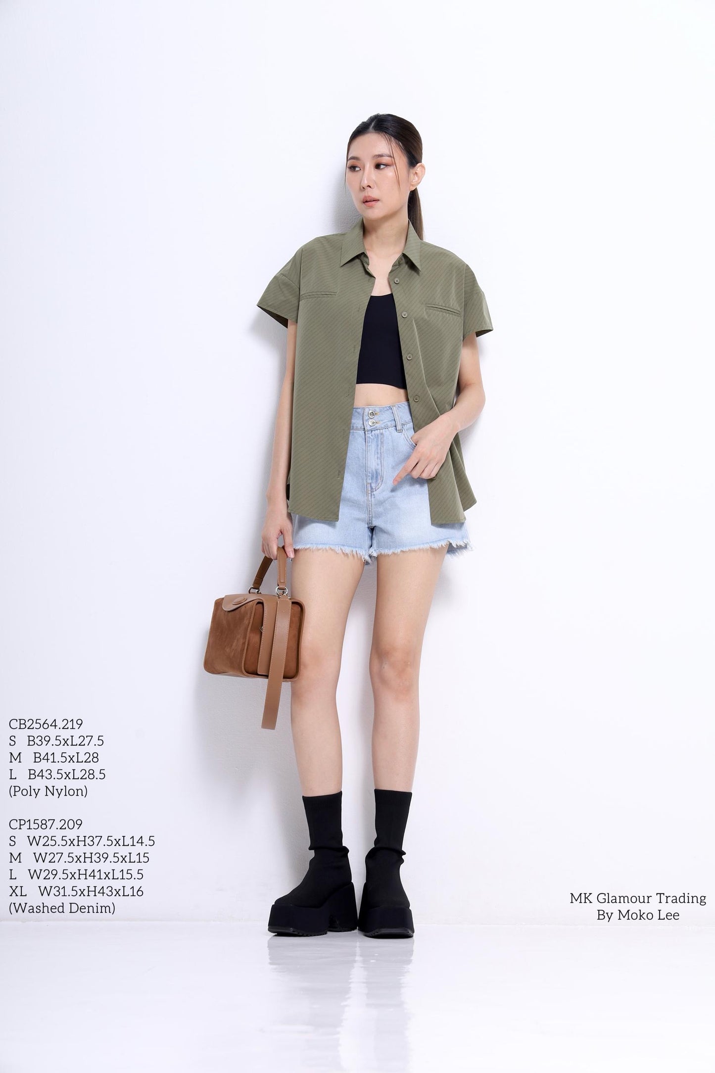 Riya Oversized Shirt with Pockets