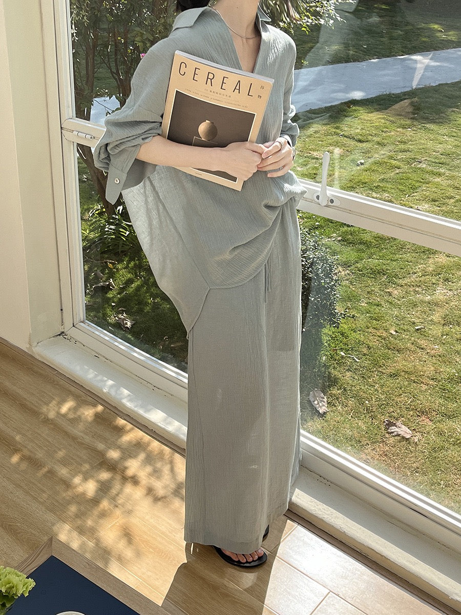 Grace Wrinkled Relaxed Setwear