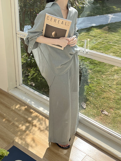Grace Wrinkled Relaxed Setwear