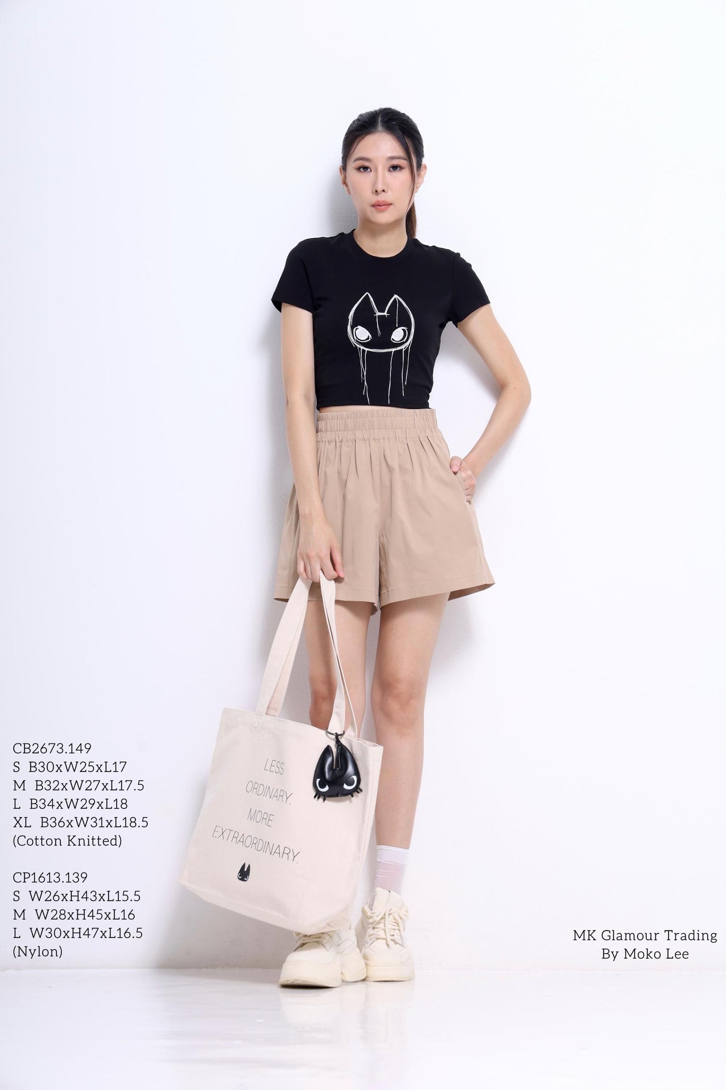 Omo Fitted Cropped Tee