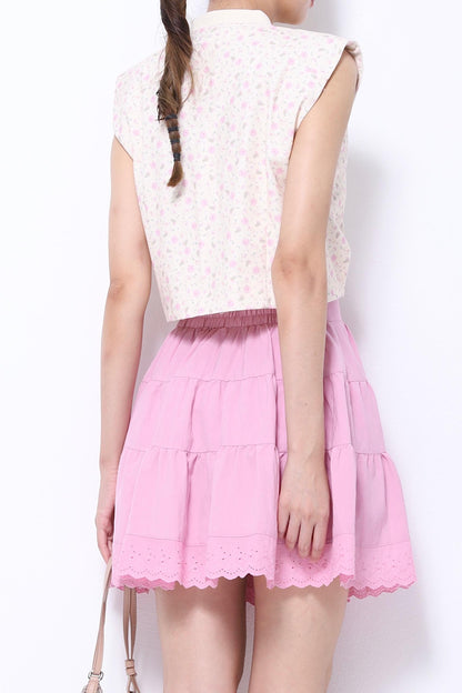 Blossom Cropped Vest Top