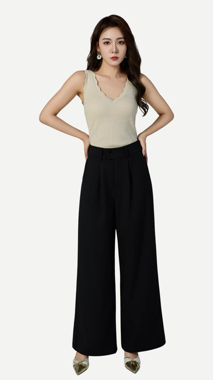 Ziri Linen Wide Legged Pants