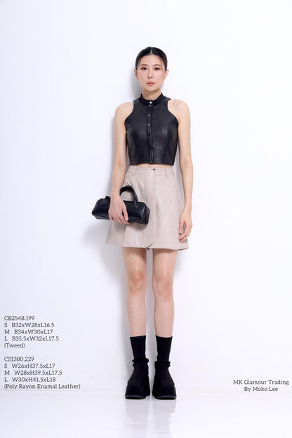 Renee A-line Overlap Skirt