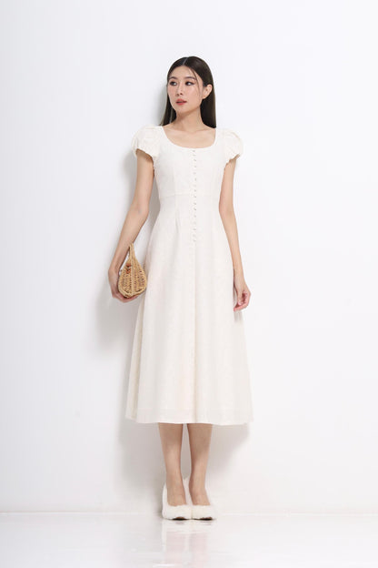 Stacey Sweetheart Lace Dress