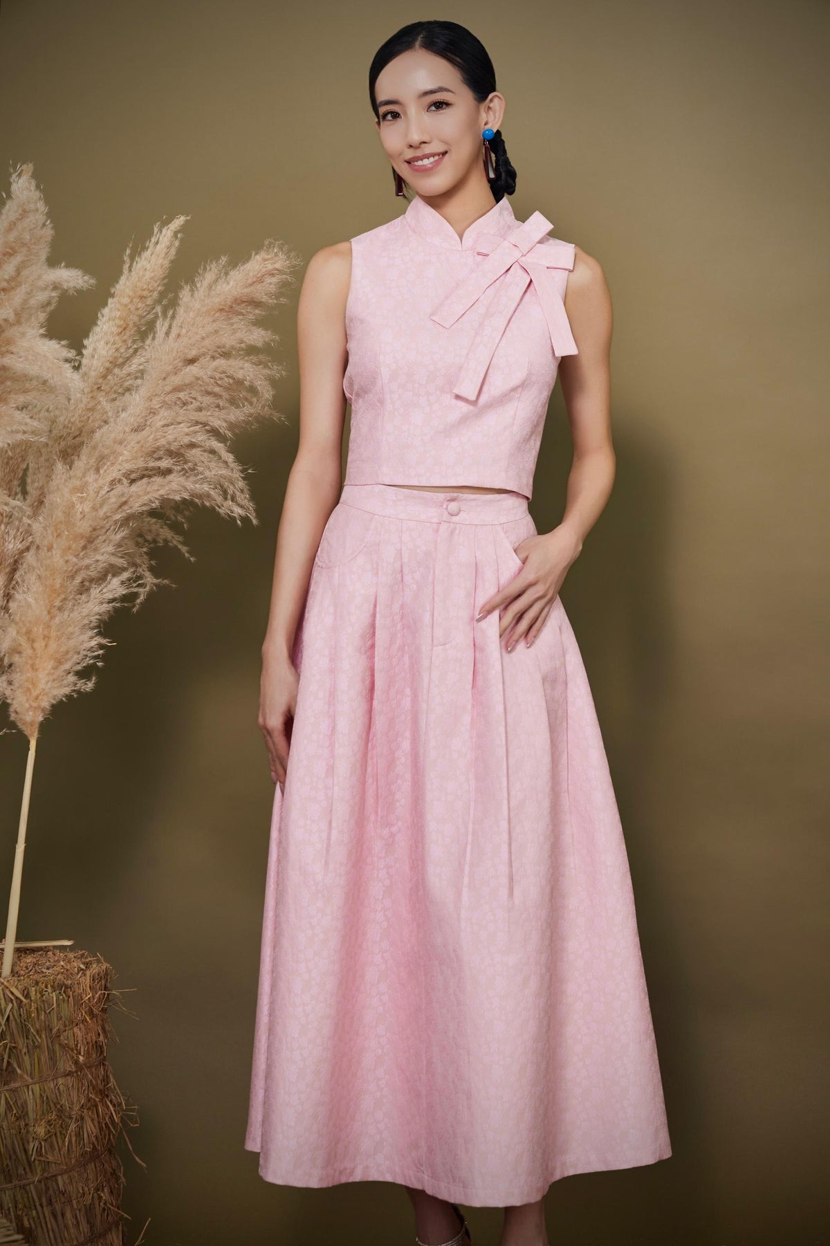 Ru Yi Orient A-line Skirt