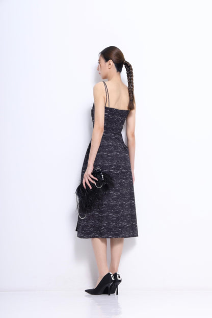 Dahlia A-line Midaxi Dress