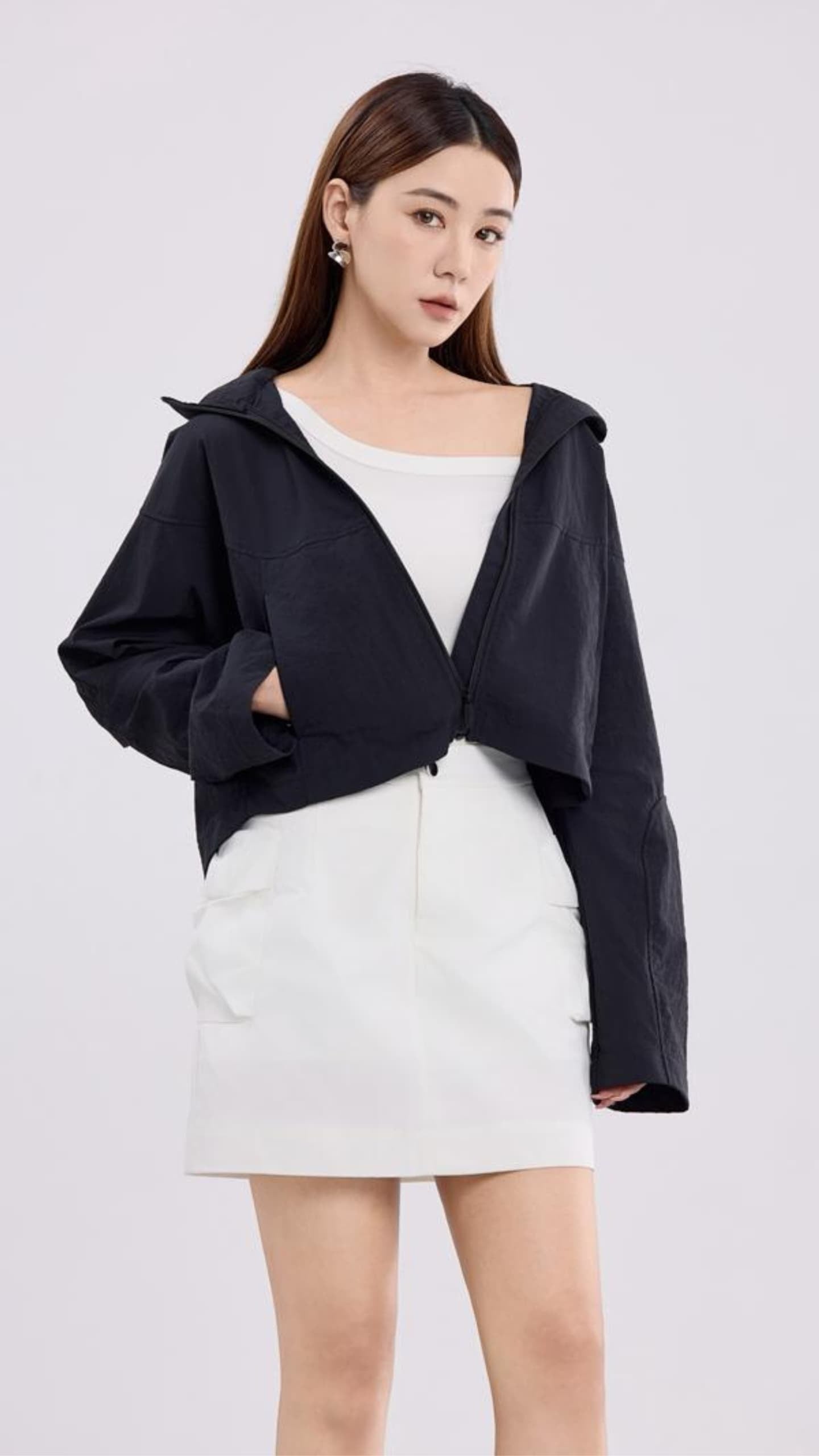 Ziri Oversized Hoodie Jacket