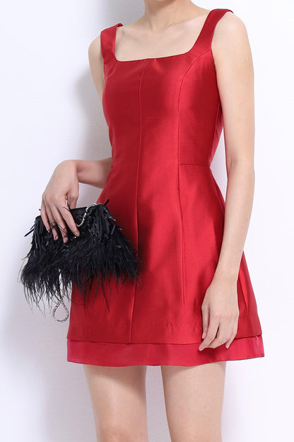Venice Square Neck A-line Dress