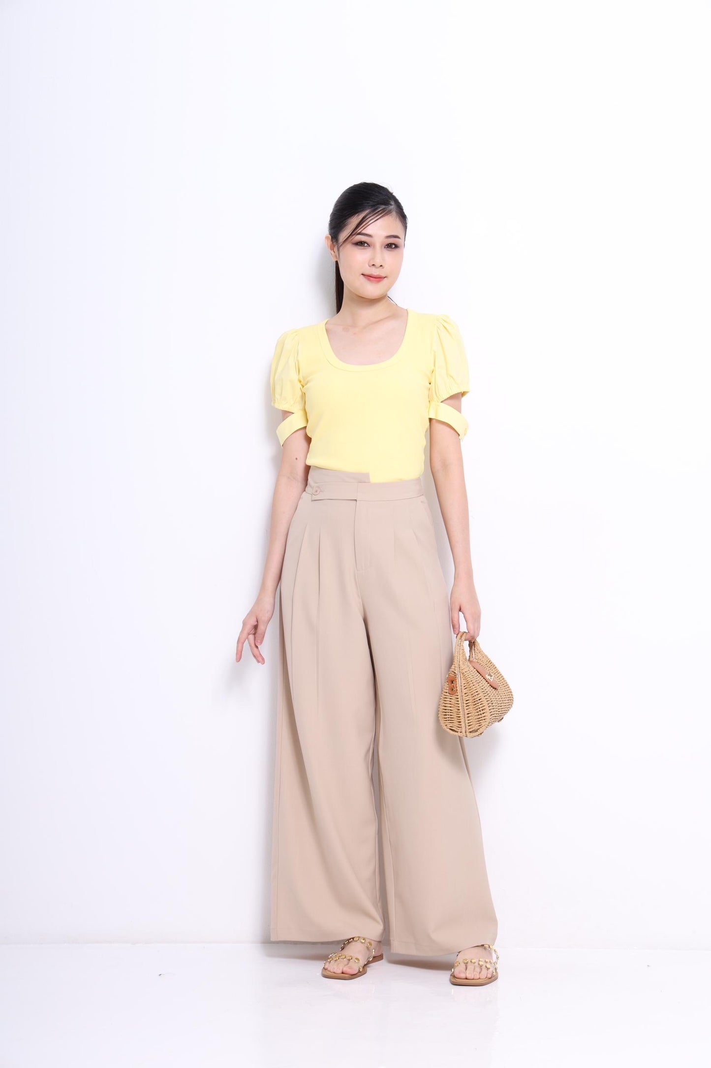 Marianne Tailored Straight Leg Pants