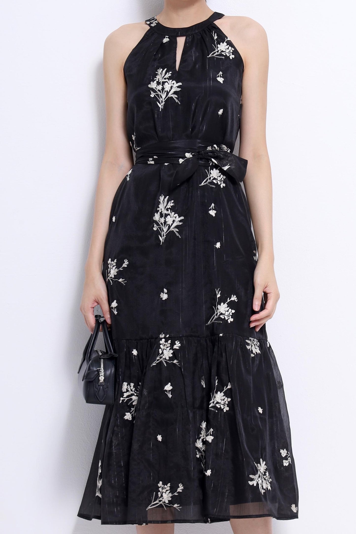 Mona Cut In Printed Dress